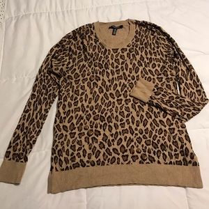 Ellen Tracy xl leopard print sweater